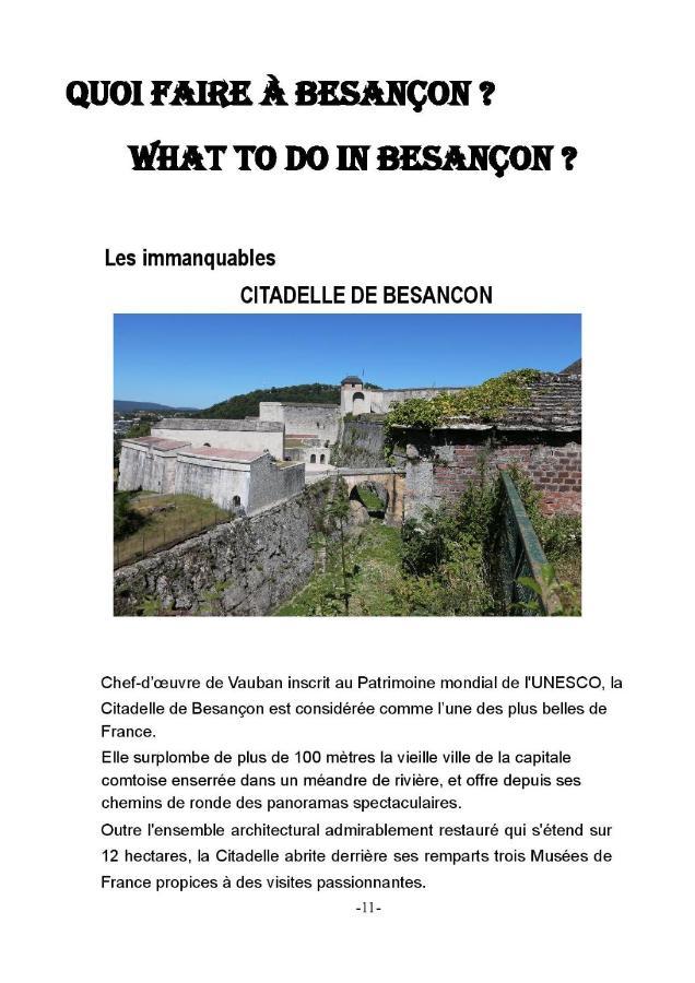 Le Coquet Chez Maguy Maison De Ville Avec Jardin Besanzón Exterior foto