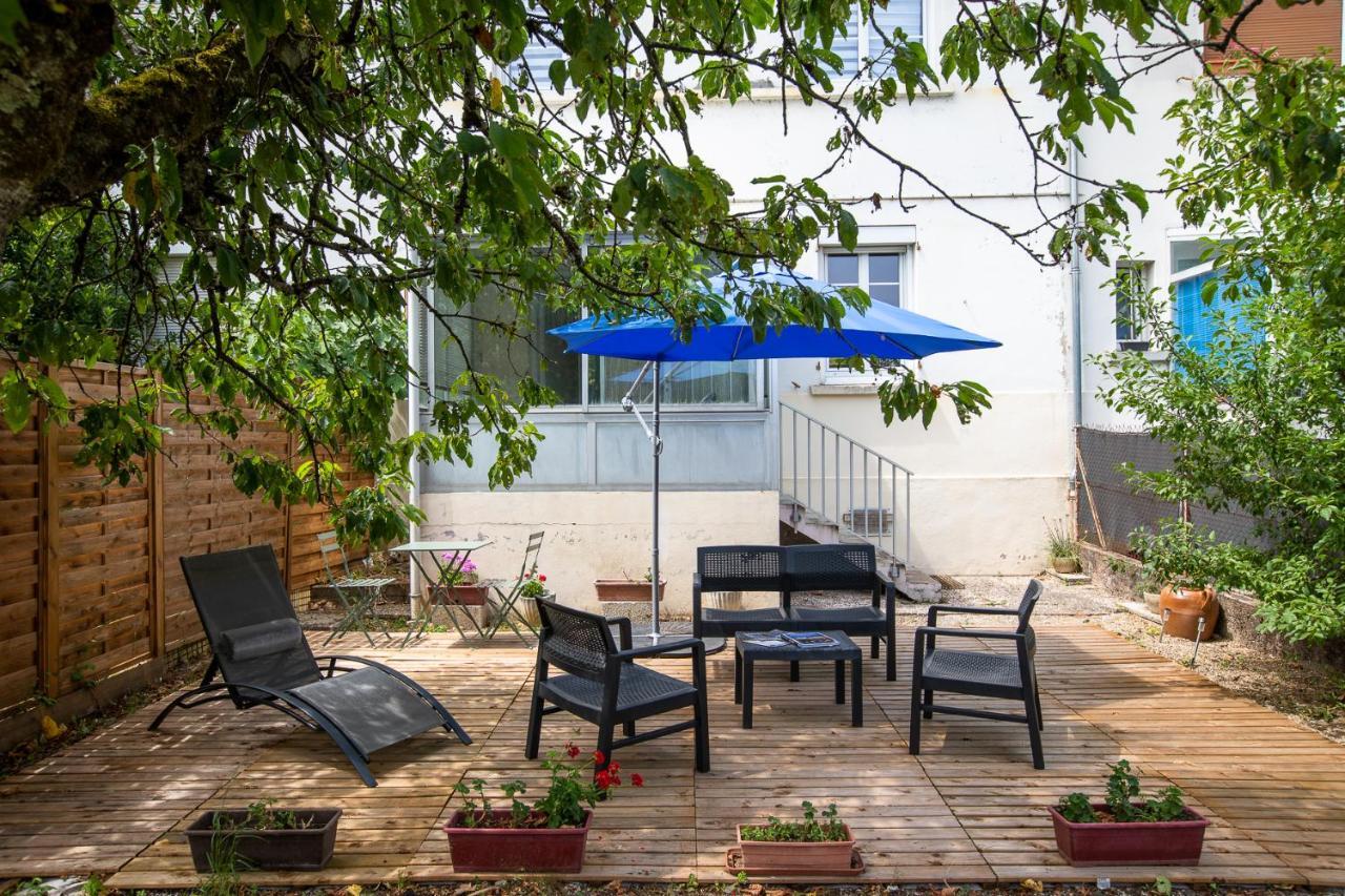 Le Coquet Chez Maguy Maison De Ville Avec Jardin Besanzón Exterior foto